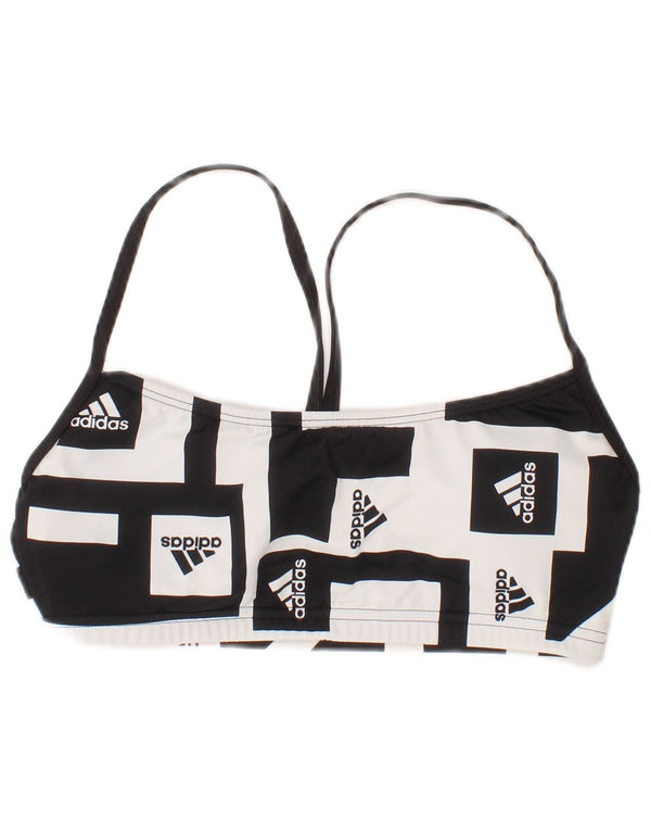 Adidas Womens Graphic Bikini 2XS Black Geometric Sports