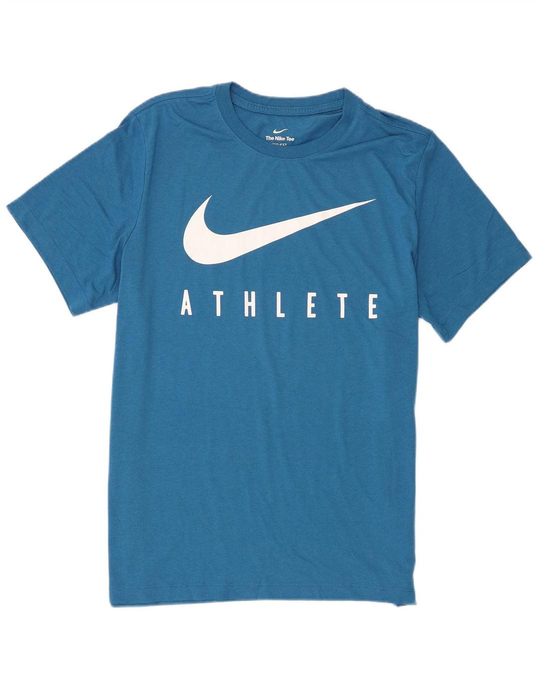Camiseta Nike Masculina Dri Fit Graphic Top Grande Azul Poliéster
