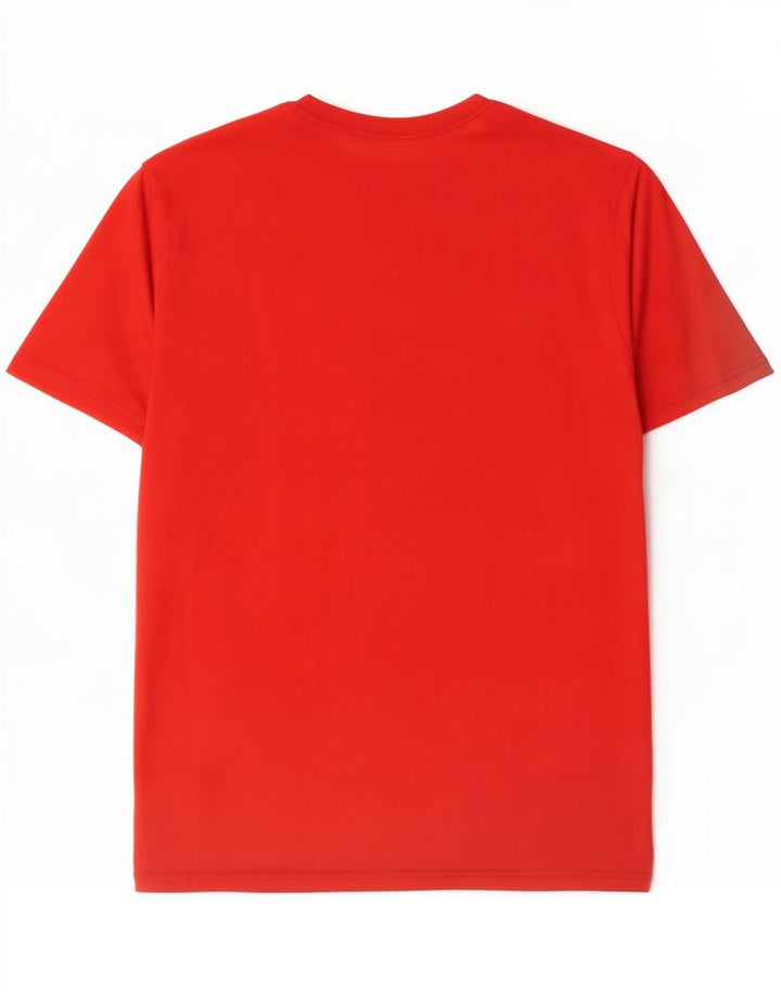 Camiseta Nike Masculina Dri Fit Graphic Top Médio Poliéster Vermelho