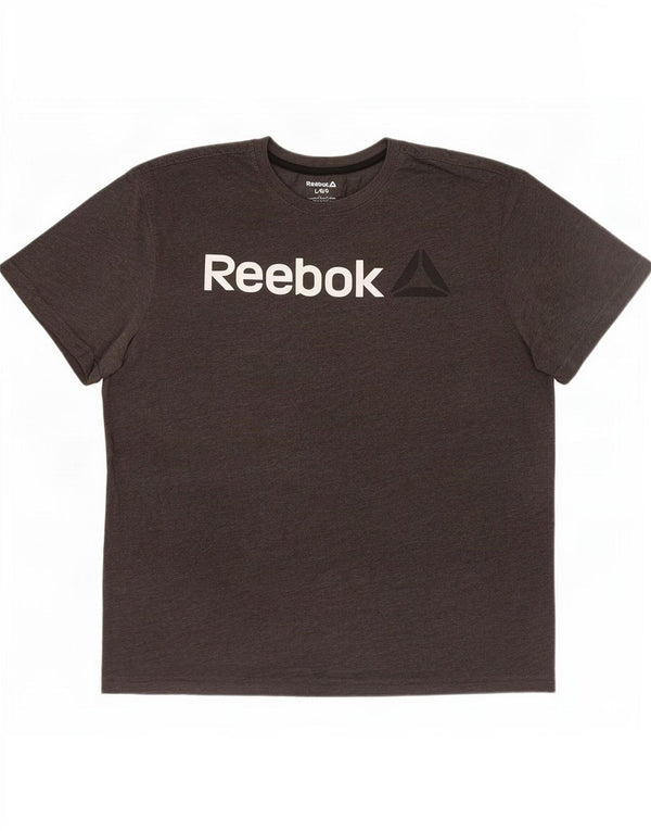 Reebok Camiseta Masculina Graphic Top Grande Cinza
