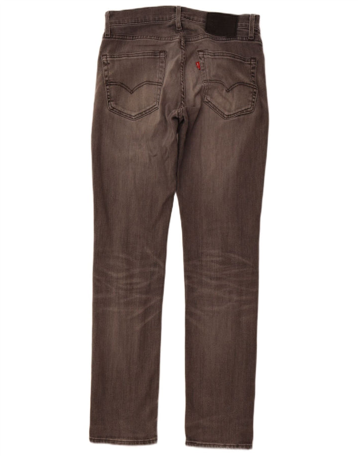 Levi's Masculino 511 Slim Jeans W30 L32 Cinza Algodão