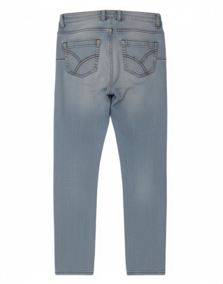 Calça jeans skinny feminina Dack IT 42 médio W28 L26 algodão azul