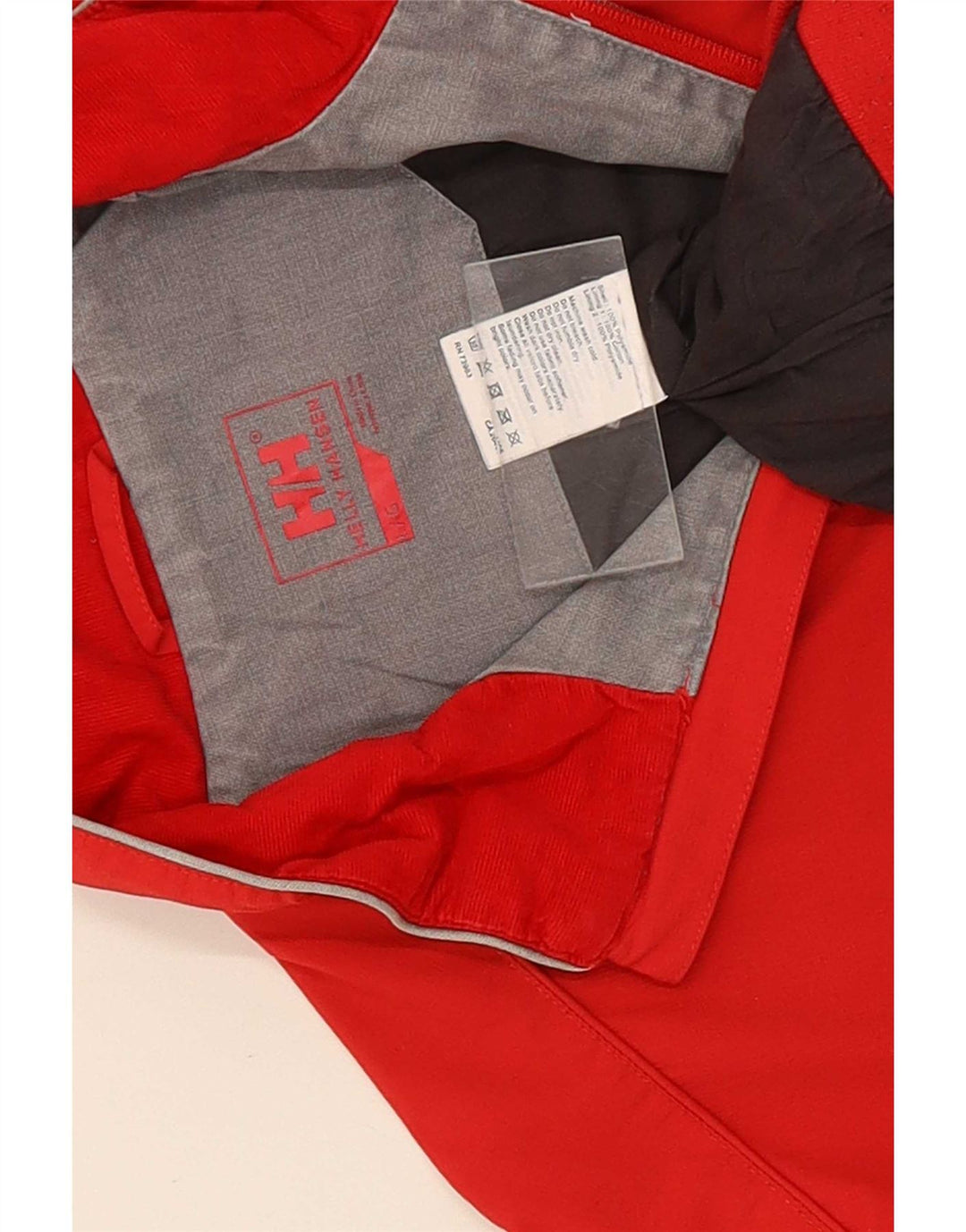 Jaqueta bomber masculina Helly Hansen UK 40 grande poliamida vermelha esportiva