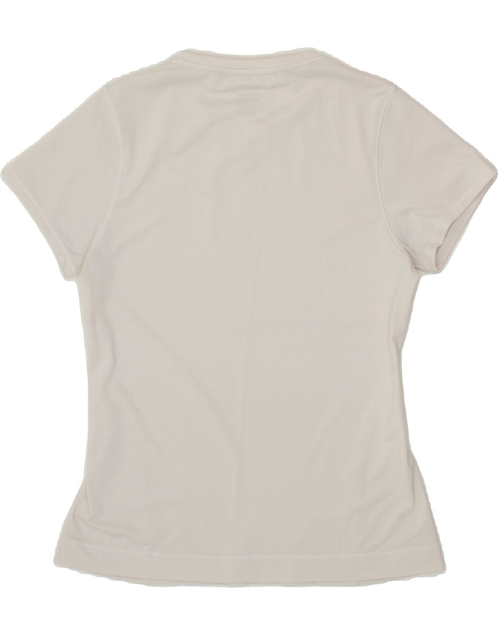 REEBOK Womens T-Shirt Top UK 12 Medium White Vintage Reebok and Second-Hand Reebok from Messina Hembry 
