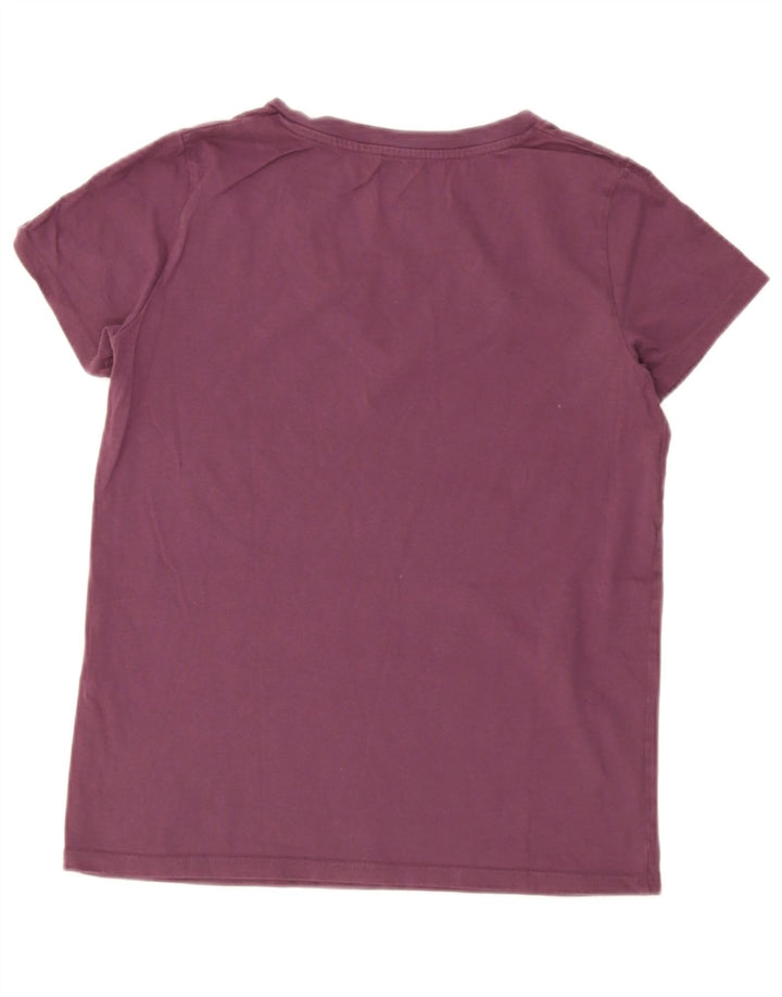 Camiseta feminina Levi's Top UK 10 pequena Borgonha