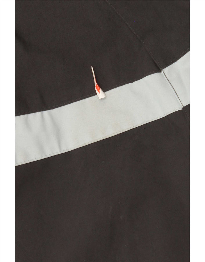 Jaqueta corta-vento masculina Helly Hansen com capuz Reino Unido 38 bloco cinza médio