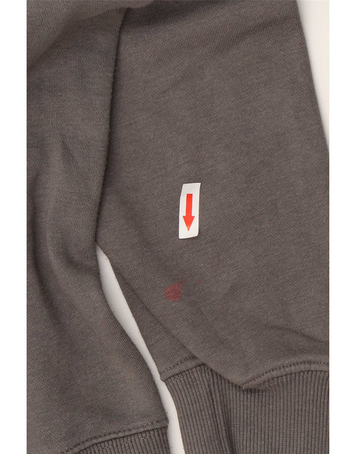 Zara Boys Sweatshirt Jumper 13-14 Anos Cinza Algodão