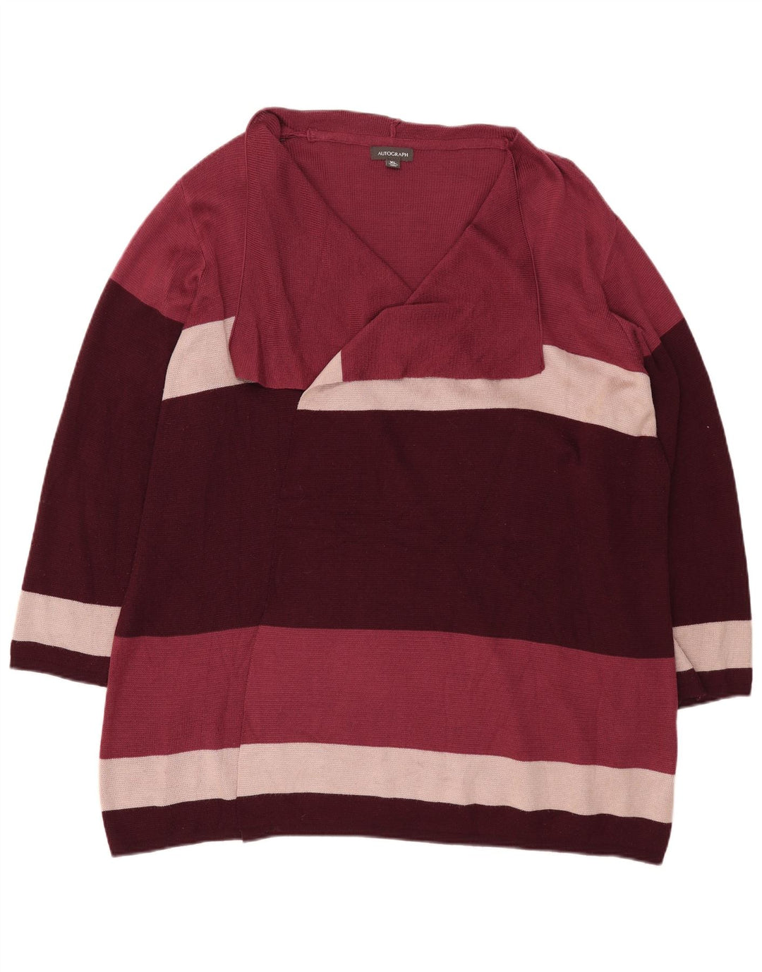 Suéter cardigã feminino Longline Marks & Spencer Reino Unido 18 XL multicolorido