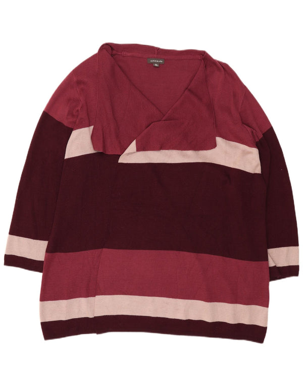 Suéter cardigã feminino Longline Marks & Spencer Reino Unido 18 XL multicolorido
