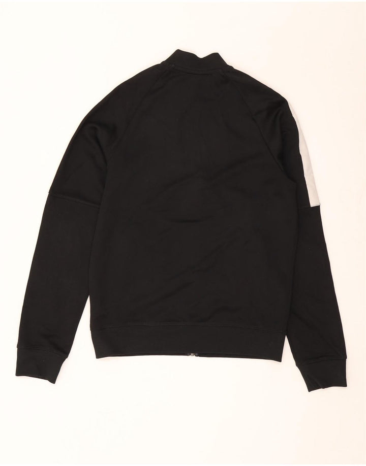 Nike Mens Treino Top Jacket Pequeno Preto Colorblock Poliéster