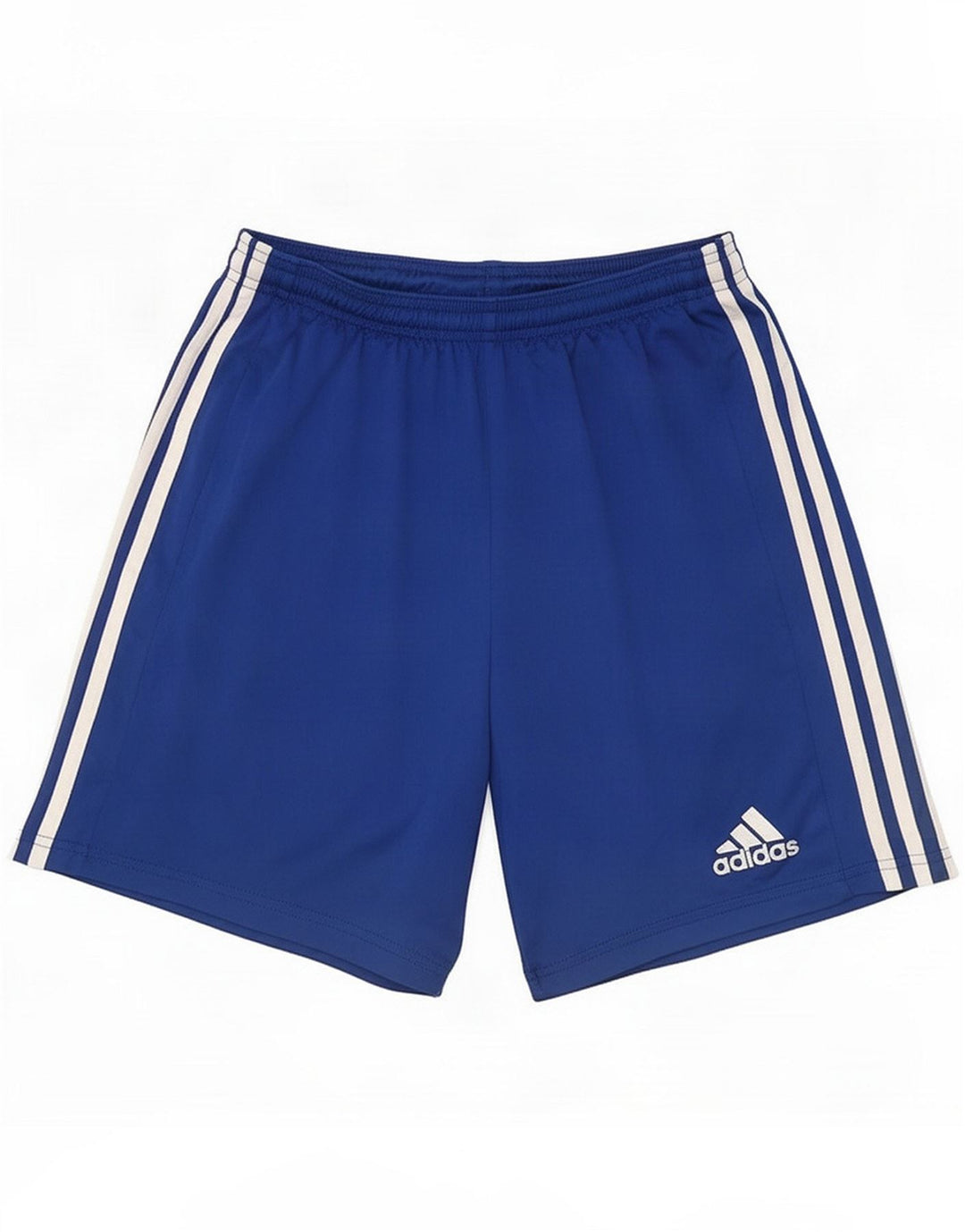 Shorts esportivos masculinos Adidas Aeroready poliéster azul médio