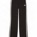 Calça de treino feminina Adidas UK 10 pequena poliéster preto