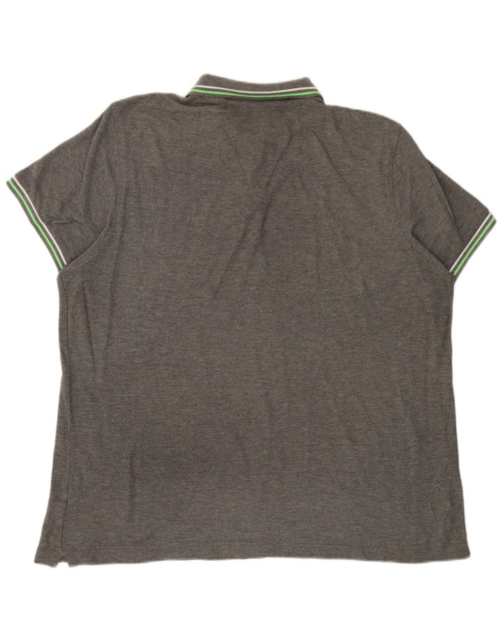 Camisa polo masculina Lotto 2XL algodão cinza