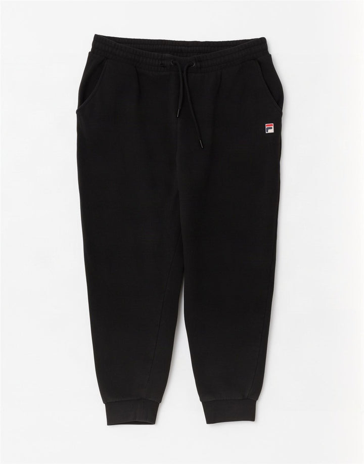 Calça de treino feminina Fila Joggers XL preto algodão