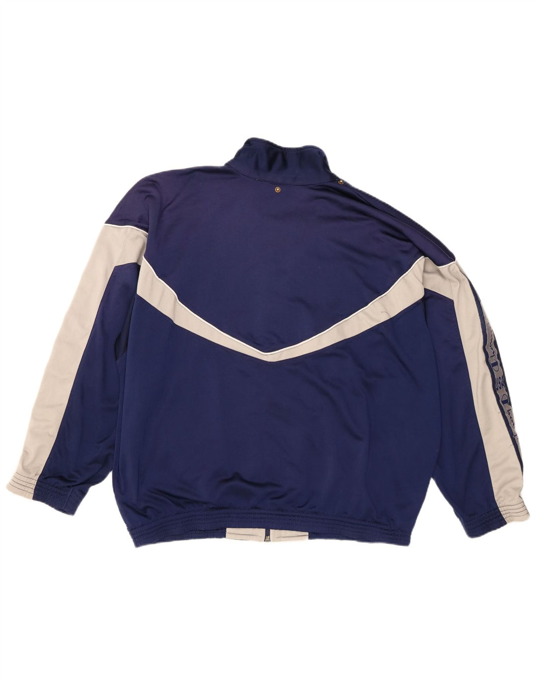 Jaqueta Champion masculina com agasalho gráfico XL azul colorblock