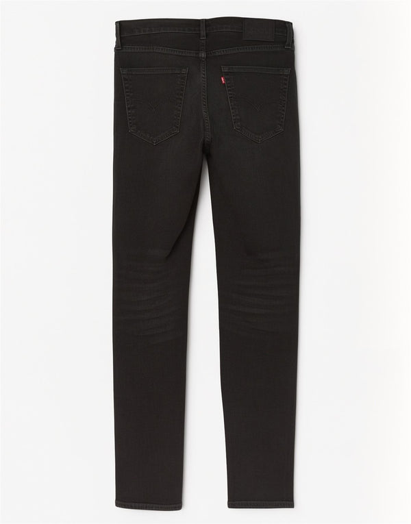 Jeans skinny masculino Levi's W36 L32 algodão preto
