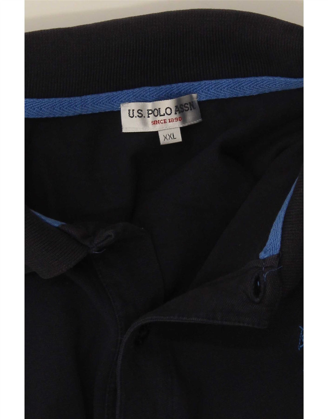 US Polo Assn. Camisa masculina 2XL azul marinho