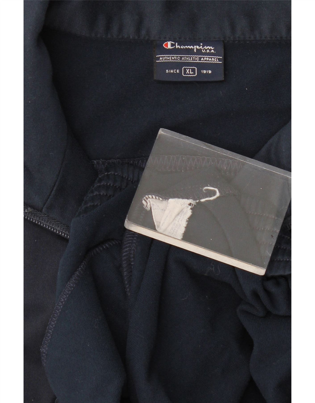 CHAMPION Jaqueta masculina de agasalho XL azul marinho poliéster