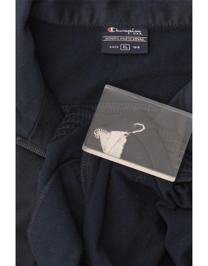 CHAMPION Jaqueta masculina de agasalho XL azul marinho poliéster
