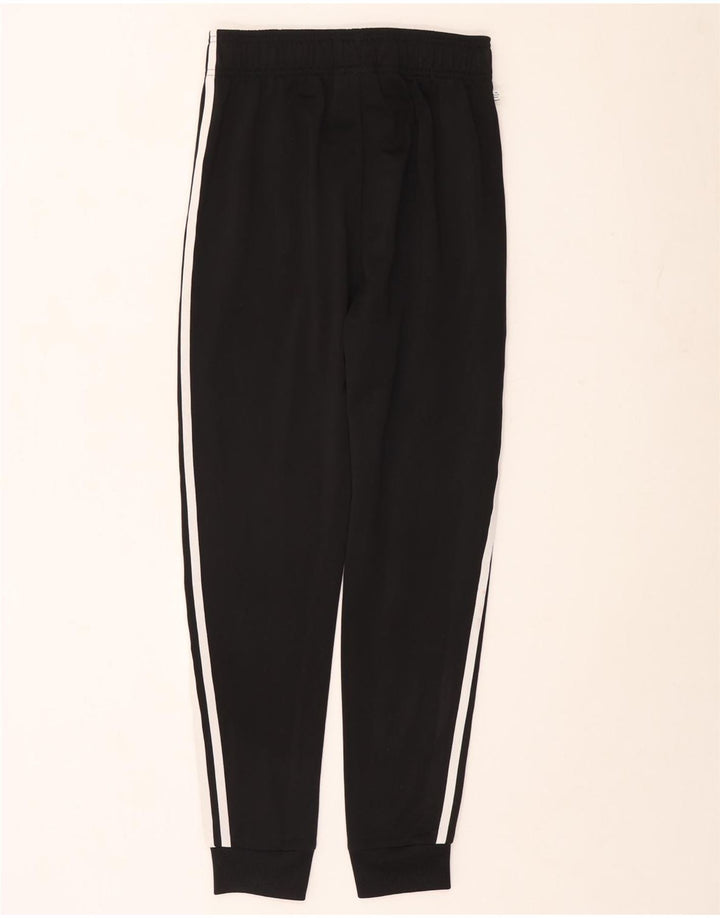 Adidas meninos calças de treino joggers 13-14 anos preto poliéster