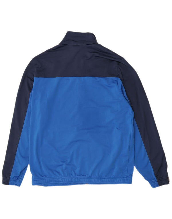 Puma Mens Tracksuit Top Jacket Grande Azul Colorblock Poliéster