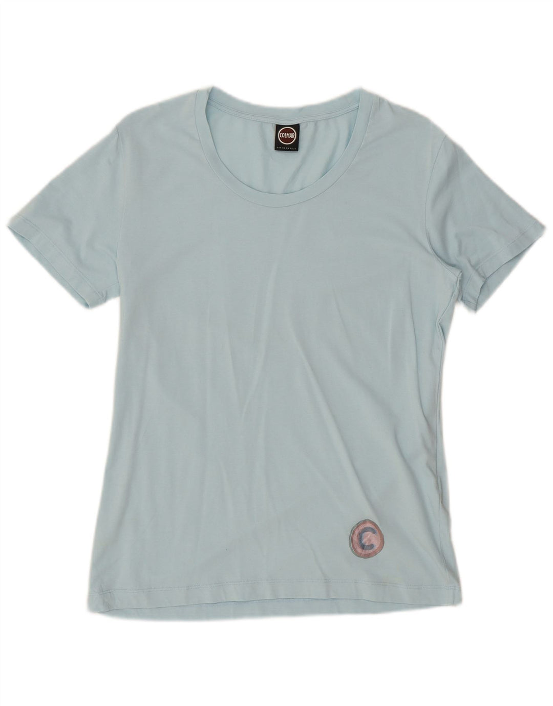 Colmar Camiseta Feminina Top UK 14 Grande Azul