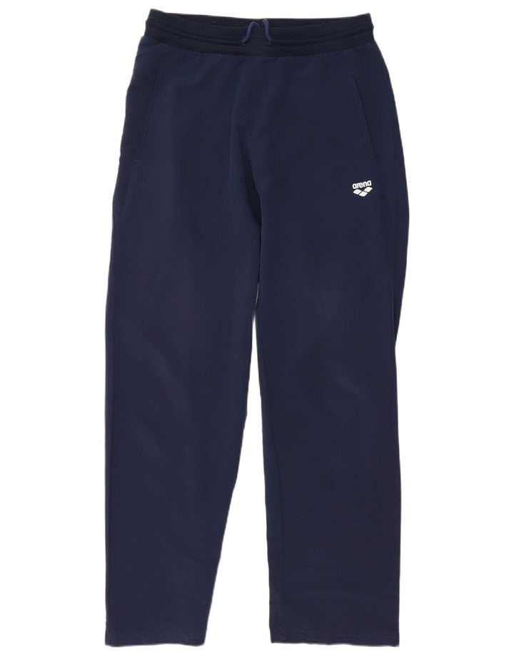 Calça de treino masculina Arena pequena azul marinho poliéster