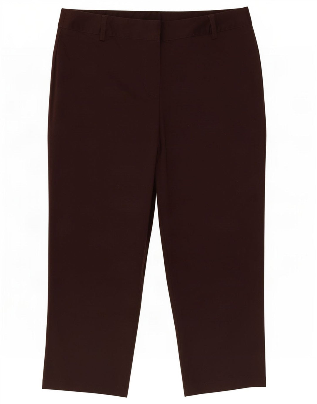 Calça capri feminina Marks & Spencer W32 L22 marrom