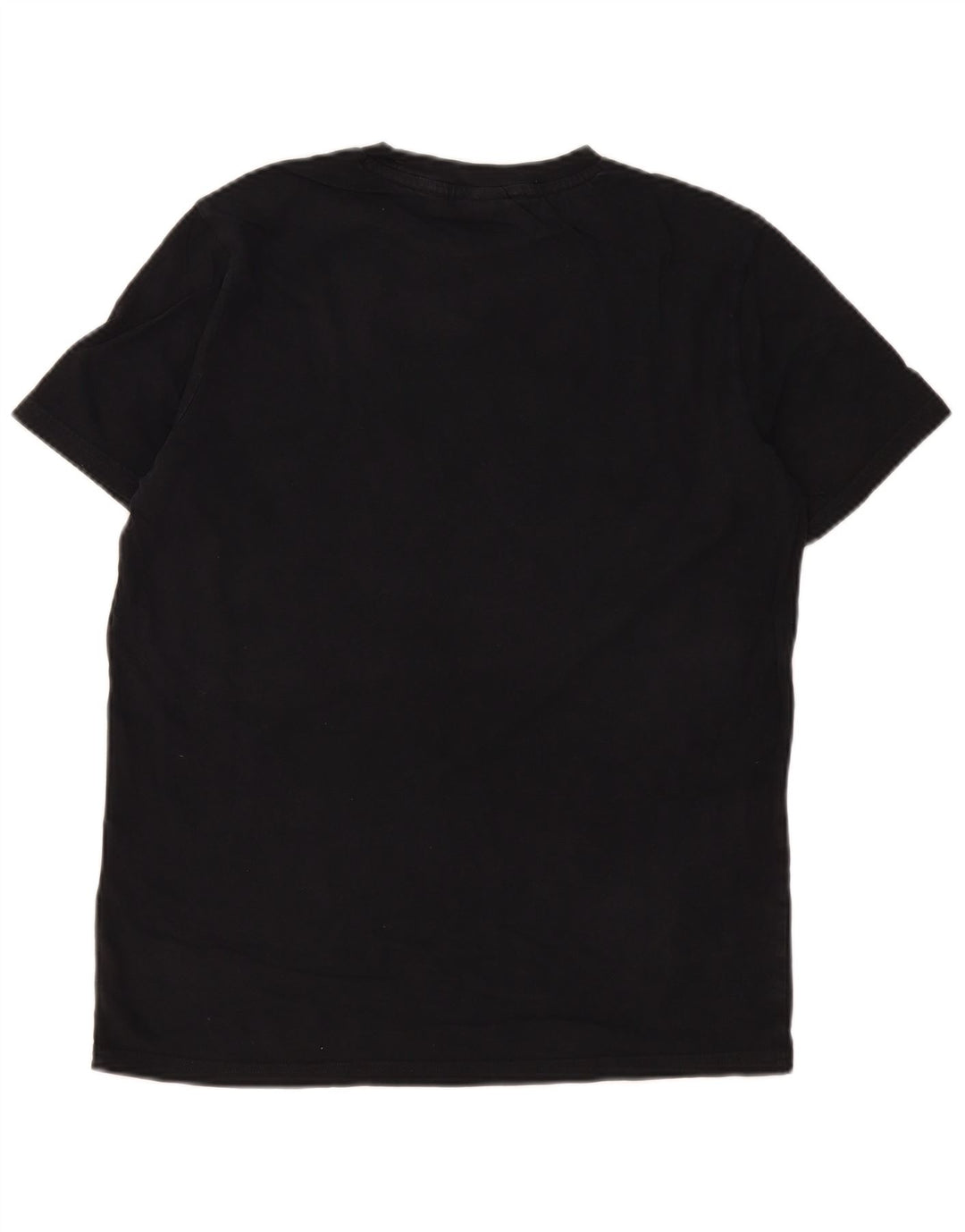 Camiseta gráfica masculina Champion de algodão preto médio