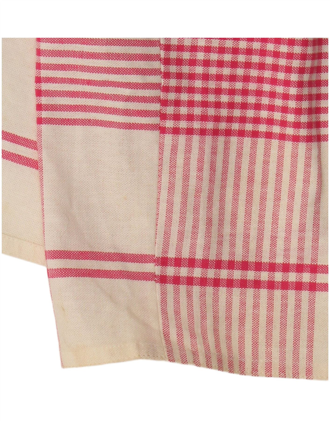 Saia feminina Touche IT 46 grande W30 algodão xadrez rosa