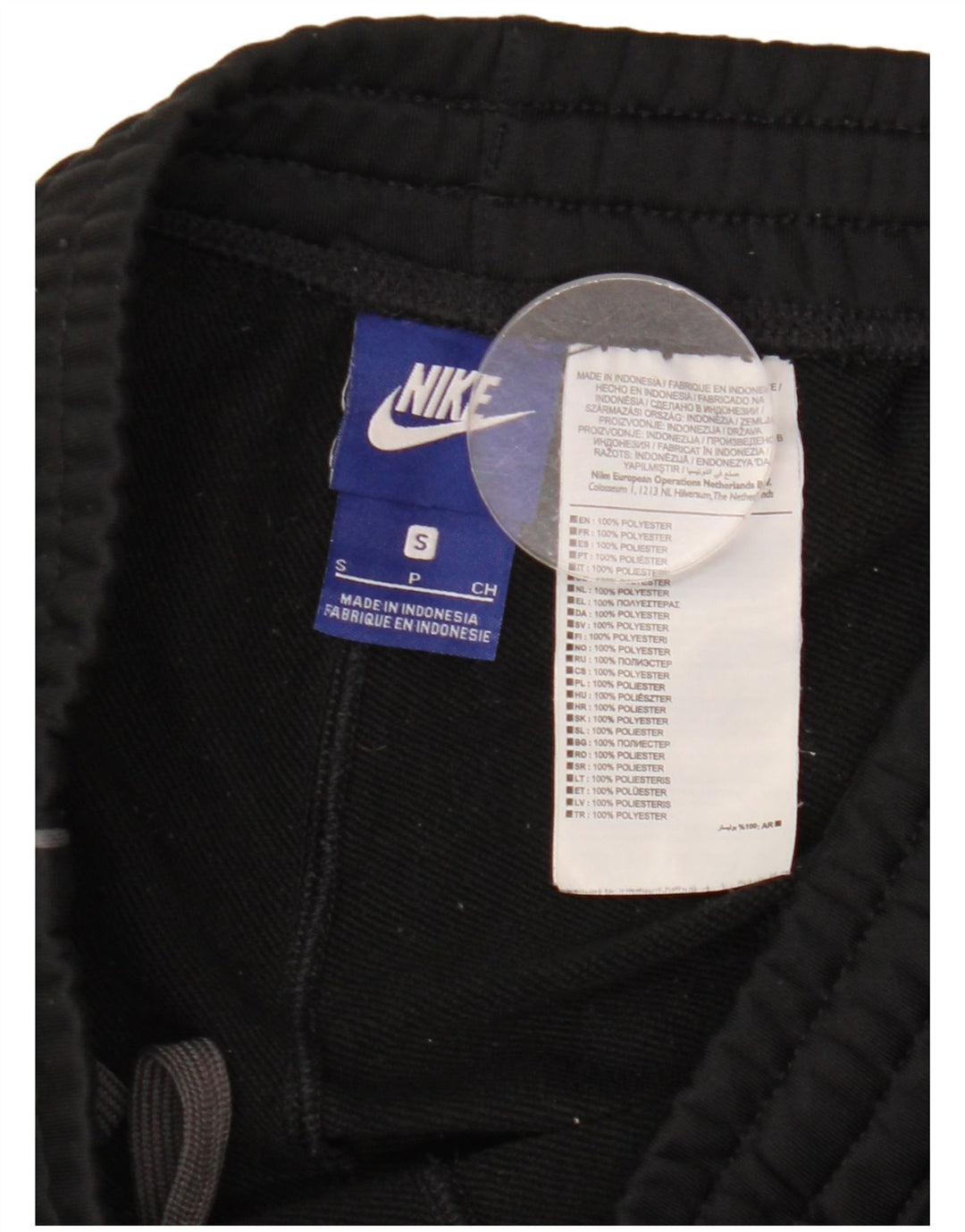 Calça Nike Masculina Treino Pequena Poliéster Preta