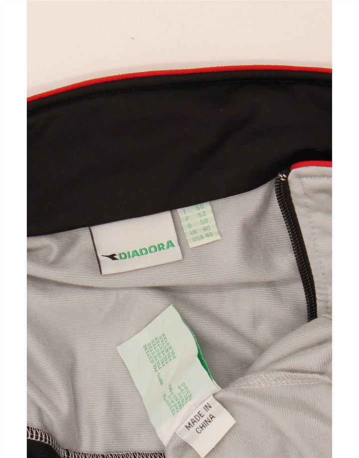 Jaqueta masculina de treino DIADORA UK 40 poliéster cinza médio