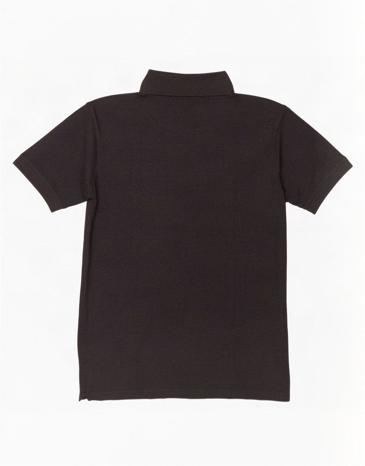 Camisa polo masculina Reebok grande algodão preto