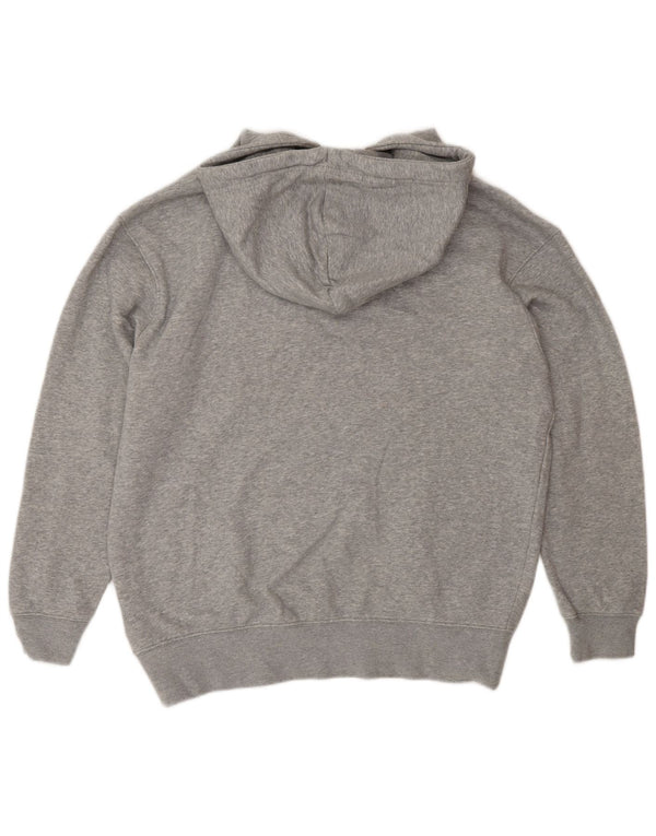Nike Mens Loose Fit Hoodie Jumper XS Algodão Cinza