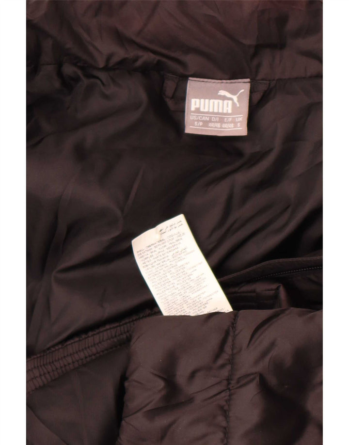 Jaqueta Puma Masculina Acolchoada UK 36 Pequena Poliéster Preto