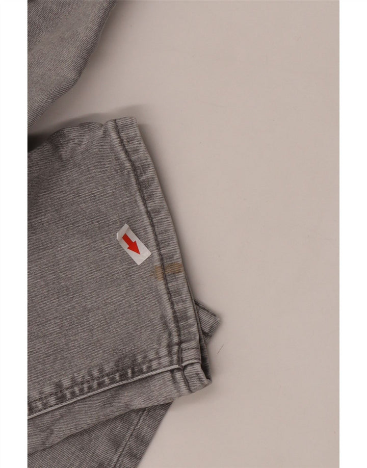 Hugo Boss Masculino Slim Jeans W34 L32 Algodão Cinza