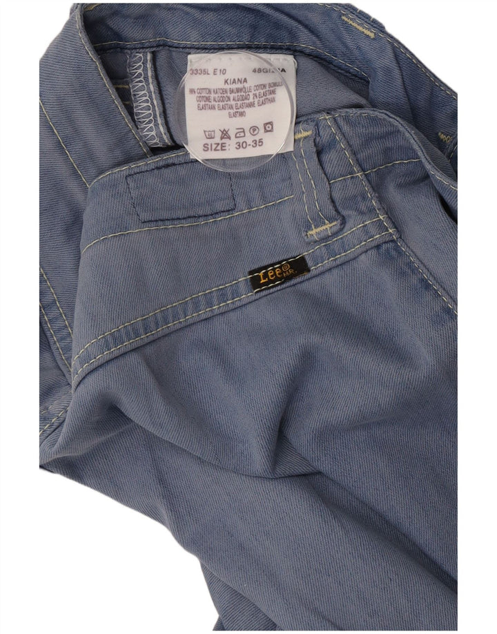 Lee Womens Kiana Bootcut Jeans W30 L30 Azul Algodão