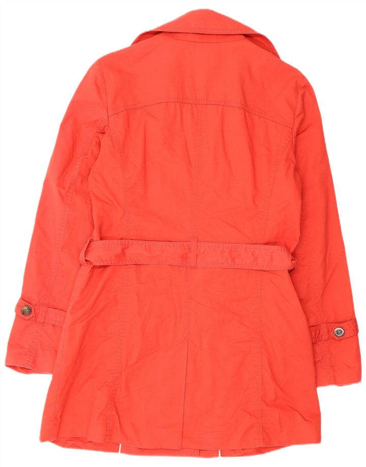 Trench Coat Feminino Esprit Reino Unido 12 Médio Vermelho