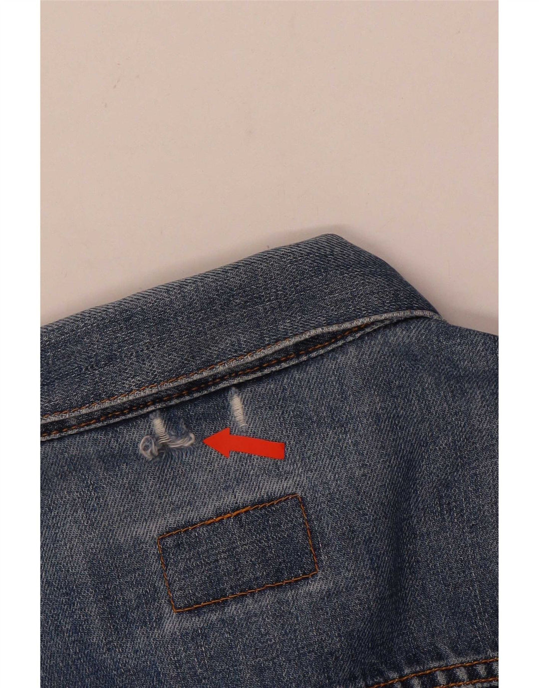 Jaqueta jeans feminina Levi's 11-12 anos XL azul algodão