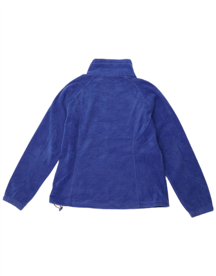 Jaqueta de lã feminina COLUMBIA UK 18 XL azul poliéster