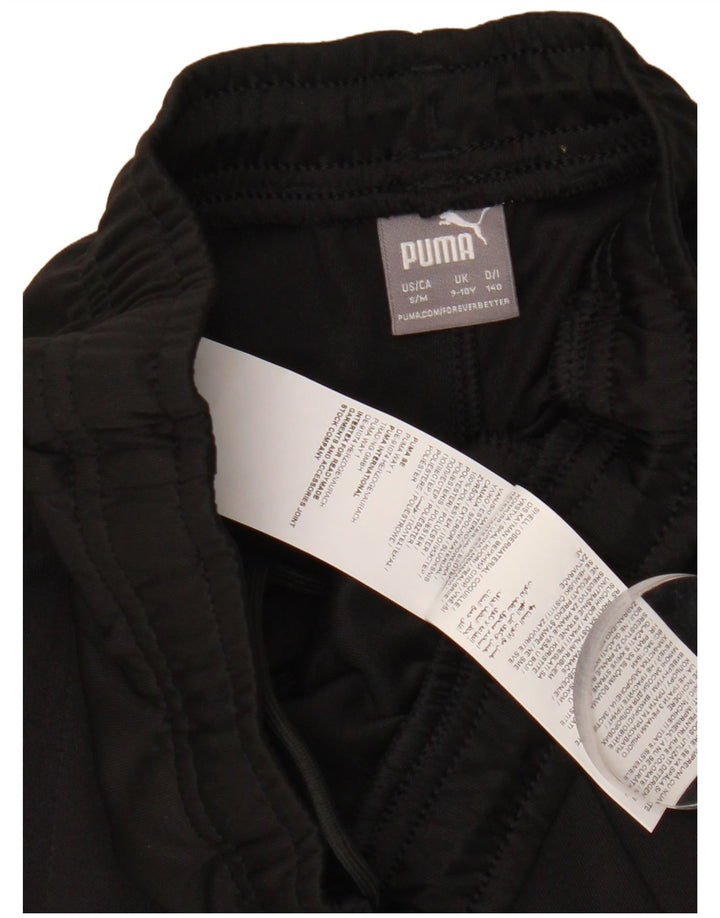 Calças de treino Puma Meninas 9-10 Anos Preto Colourblock Poliéster