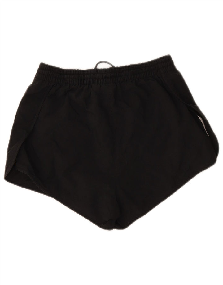 Shorts esportivos femininos Adidas UK 10 pequeno poliéster preto
