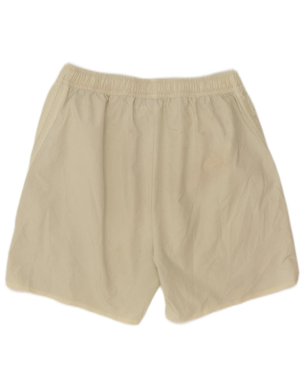Shorts esportivos masculinos Ellesse grandes esportes amarelos de poliéster