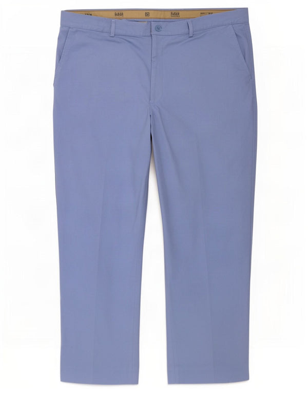Farah Calça Chino Masculina Reta W42 L29 Algodão Azul