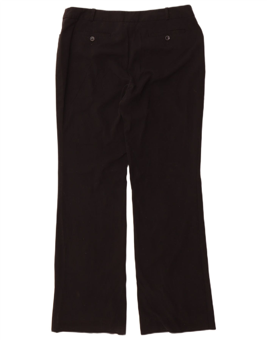 Mossimo Calça feminina casual bootcut EUA 10 grande W34 L32 poliéster preto