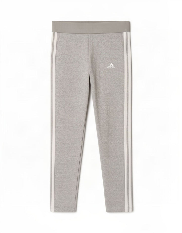 Leggings Adidas Femininas UK 8/10 Pequenas Cinza