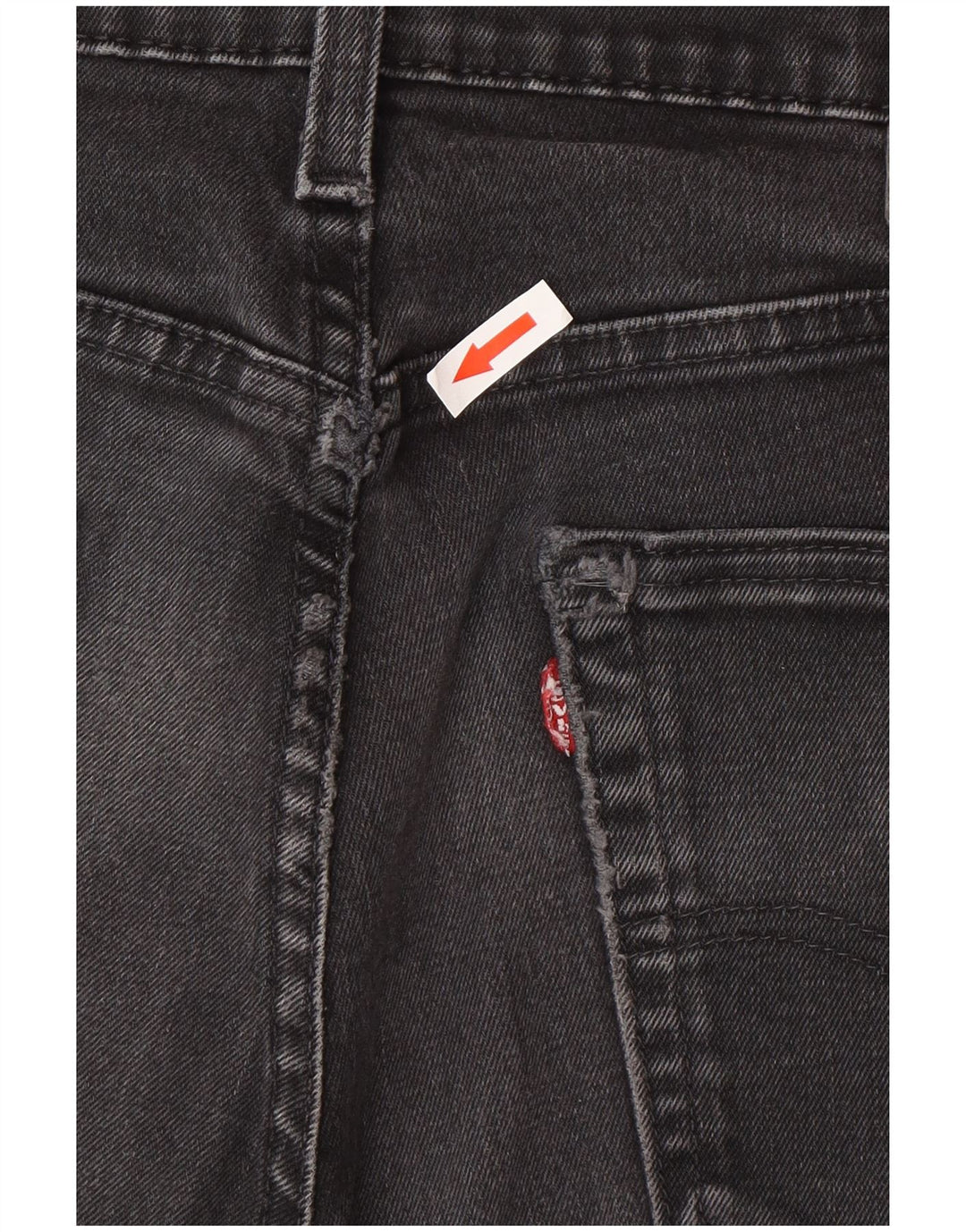 Calça jeans masculina Levi's 541 Straight W34 L36 cinza algodão
