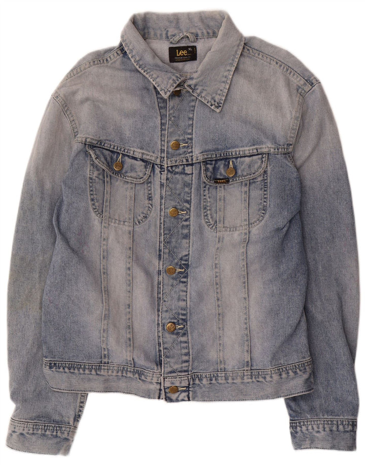 Jaqueta jeans masculina LEE UK 42 XL azul