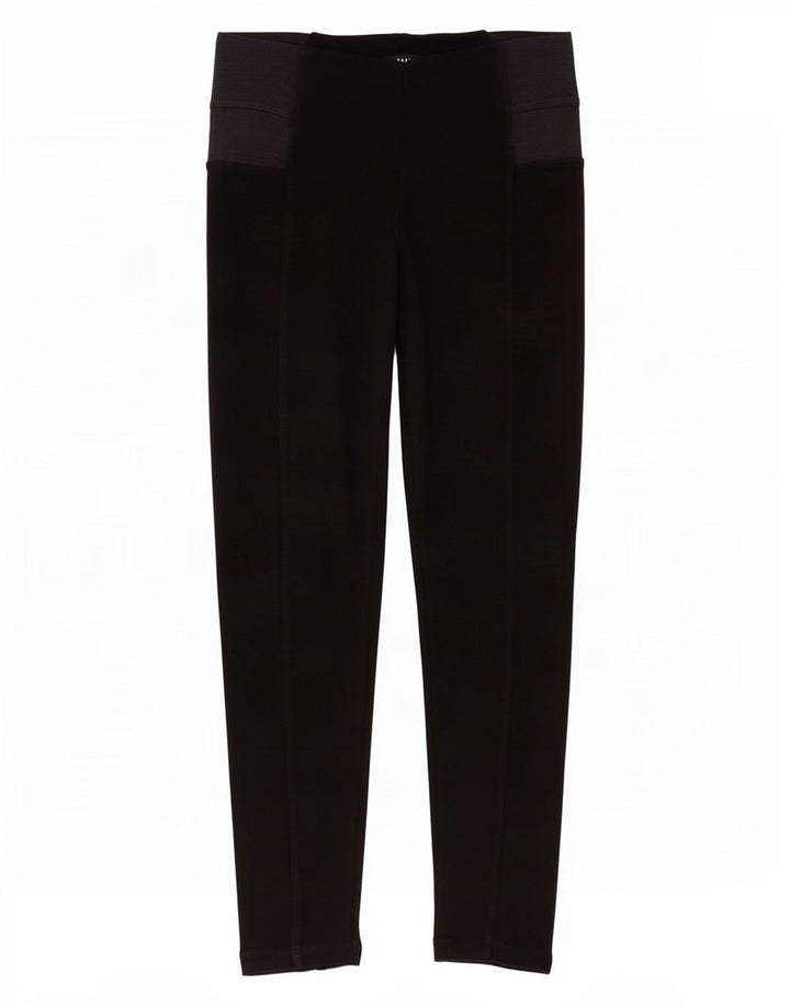 Zara Leggings femininos curtos médios pretos