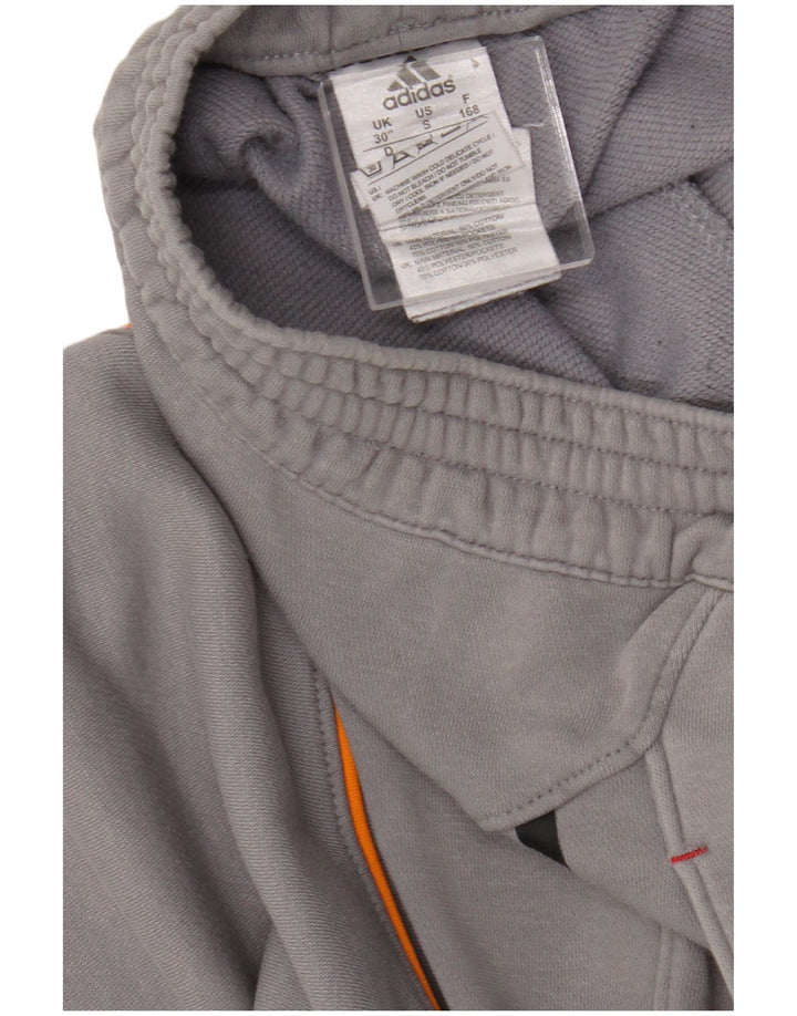 Calça Adidas Mens Treino Pequeno Algodão Cinza